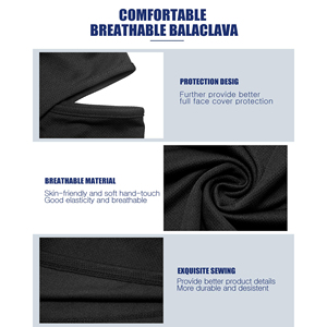 Cagoule légère d'été longue pour l'aventure en plein air, masque intégral anti-humidité, couvre-chef rafraîchissant, protection solaire - Product Image 2