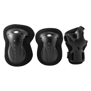Almohadillas de confort con correas ajustables para conjunto de protección deportiva, protección de rodilla de poliéster - Product Image 4