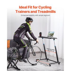 Ciclista Mobile pieghevole bici Trainer banco Fitness con accessorio ruota bloccabile per ciclisti - Product Image 2