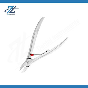 Heavy Duty <b>Pink</b> Cuticle Nipper Stainless Steel Full Jaw Sharp Waterproof Nail Care Manicure Instrument Manufacturer Pakistan - Product Image 4