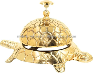 Cloche de service vintage style tortue, cloche de bureau décorative pour la réception d'hôtel, la maison et les comptoirs de restaurant - Product Image 5