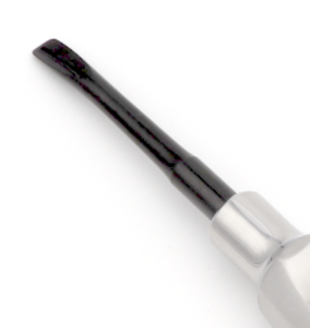 Curved 5mm Black Line Luxating Elevator Dental Extraction Instrument <b>Thin</b> Sharp Blade Black Coated Tip Periodontal Ligament Cutt - Product Image 2
