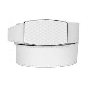 Cinturón de Cuero Sude para Hombre y Mujer con Correa de Tela Oxford, Hebilla de Lujo de Cuero Genuino, Cinturones Azules de 3.5cm - Product Image 3