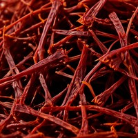 Filaments de safran de qualité supérieure de grade 1, 100 % pur, testés en laboratoire, fils de safran rouge, approvisionnement en vrac pour l'utilisation alimentaire, les boissons et la cuisine
