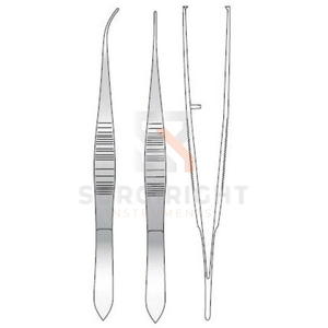 Pinzas Iris de 114 mm de Acero Inoxidable, Pinzas Oftálmicas de Precisión para Microcirugía y Cirugía Ocular de SurgiRight - Product Image 3