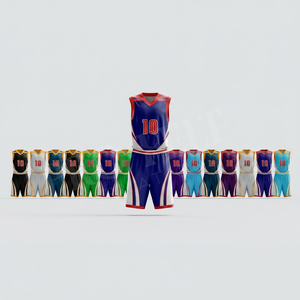 Conjunto de Baloncesto Reversible con Diseño de Logotipo y Nombre de Equipo Personalizado para Hombre, Ropa Deportiva OEM ODM, Uniforme Transpirable - Product Image 1