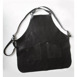 Delantal de Cocina Personalizado con Correa Ajustable, Delantal de Cuero Crazy Horse para Trabajos Multipropósito, Delantales de Chef - Product Image 6