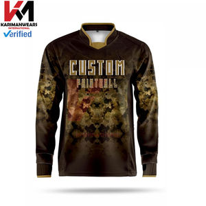 Maillot d'équipe de paintball en tissu extensible léger avec graphismes sublimés, coupe ajustable et design confortable pour les jeux en extérieur - Product Image 5