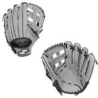 Guantes de Béisbol y Sóftbol Personalizados de Cuero Gris para Jóvenes y Adultos, Diseño Profesional, Servicio OEM, Alta Calidad