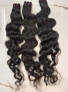 Cabello Indio Virgen de Primera Calidad, Extensiones de Cabello Indio Natural Liso, Cabello de un Solo Donante, Fabricante de Cabello - Product Image 2