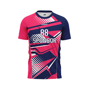 T-shirt unisexe personnalisé à manches courtes, sans coutures, respirant, anti-transpiration, séchage rapide, extensible dans quatre directions, en Spandex/Polyester - Product Image 5
