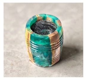 Brûleur d'encens électrique en bois, diffuseur d'aromathérapie en résine, support filtré pour Bakhoor, pour décoration religieuse - Product Image 1