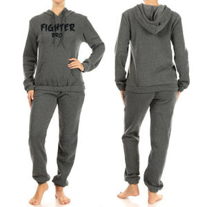 Ensemble de survêtement en coton pour femmes, taille personnalisée, design moderne, ensemble athleisure, logo personnalisé, OEM, marque privée, directement de l'usine - Product Image 5