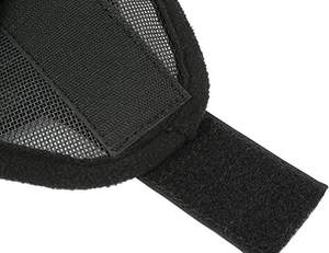 Masque anti-mouches pour chevaux SELECT SEWING SS-HFM-0005, taille personnalisable, doux, extensible, protection UV, oreilles respirantes, maille polyester élastique - Product Image 5