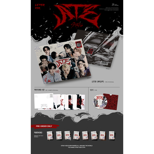 Mini album exclusif Stray Kids [ATE] (Version Lettre) avec emballage en boîte colorée pour les fans - Product Image 2