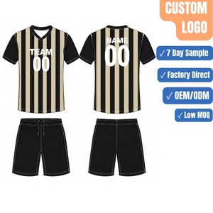OEM Soccer Jersey Kit Manufacturing Custom Design Wholesale Low MOQ Quick Sample Bulk Production Fast Delivery - Product Image 1