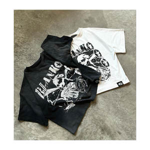 Camisetas de Verano Casuales de Alta Calidad para Hombre, Talla Grande, Manga Corta, con Logotipo Personalizado, de Algodón, con Tejido Transpirable - Product Image 1