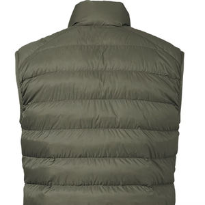 Gilet matelassé léger pour homme, sans manches, zippé, chaud pour l'hiver, pour l'extérieur, avec logo personnalisé, vente en gros - Product Image 6