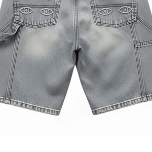 Fabricante de Shorts de Mezclilla con Pedrería de Algodón Premium, Costuras Duraderas, Adornos y Acabados de Cristal de Calidad - Product Image 6