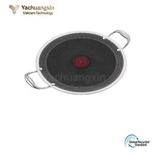 Sartén para hornear para acampar al aire libre, estufa de cassette de acero inoxidable, cocina eléctrica de inducción de cerámica, sartén especial para hornear - Product Image 5