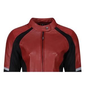 Chaqueta de Motociclista Unisex de Cuero Vacuno Premium Estampada, de Secado Rápido, para Todas las Estaciones, Personalizada - Product Image 4