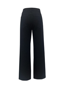 Jeans décontractés basiques vintage à <span class=keywords><strong>coupe</strong></span> bootcut, <span class=keywords><strong>taille</strong></span> <span class=keywords><strong>haute</strong></span>, en denim délavé, couleur unie, nouvelle mode printemps-été 2025 pour femmes, séchage rapide - Product Image 6