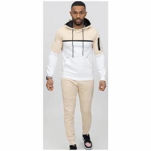 Survêtements pour hommes, motif uni, jogging, streetwear personnalisé, pantalon de survêtement évasé de haute qualité, sweat-shirt unisexe vierge - Product Image 3