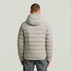 Chaqueta Acolchada Informal de Primera Calidad, Transpirable, con Capucha y Cierre de Cremallera, Chaqueta Acolchada de Invierno para Hombre - Product Image 2
