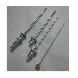 Aiguille de biopsie pleurale manuelle Abram, best-seller, haute qualité, certifiée CE, classe I, certifiée ISO13485, ensemble d'instruments A-1VERITAS - Product Image 3