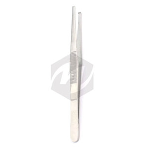 Pinces à tissus chirurgicales 5,5 pouces à 1x2 dents, en acier inoxydable de qualité supérieure, autoclavables, finition satinée, instruments médicaux - Product Image 6