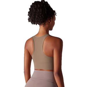 Women Knitted Solid Color Halter Neck Crop Tank <b>Top</b> Casual Style Green - Product Image 6