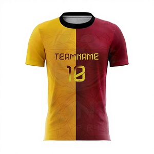 ชุดฟุตบอลผู้ใหญ่แบบ unisex ระบายความชื้น ผลิตตามสั่ง พร้อมโลโก้และสีตามต้องการ ขายส่งจากโรงงาน ผลิตจากโพลีเอสเตอร์ 100% - Product Image 1