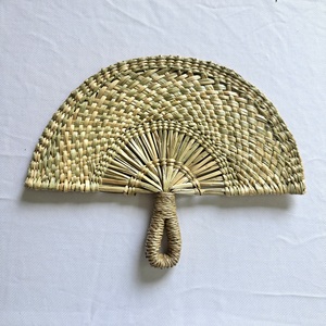 Vietnam Handmade Seagrass <b>Fan</b> Natural Fiber <b>Hand</b> <b>Fan</b> for Wall Decor Wedding Backdrop Party Decoration and Gift - Product Image 3