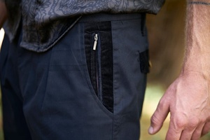 Shorts décontractés pour hommes - Shorts en coton avec cordon de serrage, shorts de plage d'été, shorts en twill extensible, shorts de golf, shorts cargo pour homme - Product Image 5