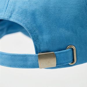 Gorra de Béisbol Azul Claro, Gorra Informal, Diseño Moderno, Estilo Casual, para Caballeros, de Algodón Adaptable - Product Image 6