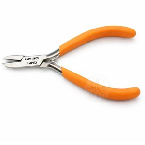 Pince coupante diagonale de haute qualité de 5 pouces, poignée orange, logo et couleur personnalisés, fabricant OEM, certifié ISO et CE - Product Image 3