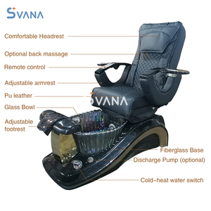 Lujo moderno salón de belleza uñas muebles reclinable multifuncional eléctrico pie Spa masaje manicura pedicura silla - Product Image 3