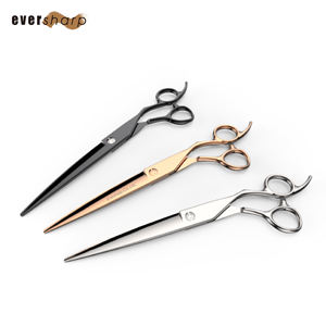 Tijeras Profesionales Eversharp Japonesas de Acero Inoxidable 440C Curvadas para Peluquería Canina, Eliminación de Pelo Muerto y Desenredado - Product Image 4