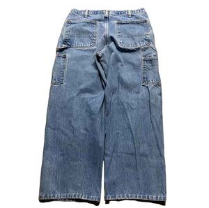 แฟชั่นผู้ชายเหนือกาลเวลา สไตล์สั่งทำพิเศษ ออกแบบ OEM ผ้าคุณภาพสูง ระบายอากาศได้ดี กางเกงยีนส์เดนิมสุดฮิตมาใหม่ - Product Image 2