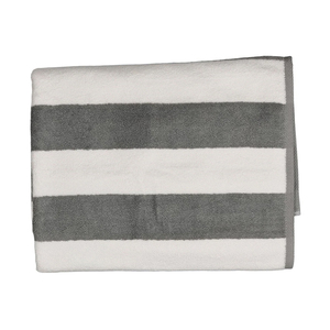 Serviette de plage en microfibre de coton rayée de qualité supérieure, super absorbante, douce, séchage rapide, en polaire, pour usage quotidien, anti-irritation, unie - Product Image 6