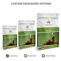 Sachets d'emballage personnalisés imprimés numériquement avec fermeture éclair pour épices, herbes aromatiques et emballage alimentaire