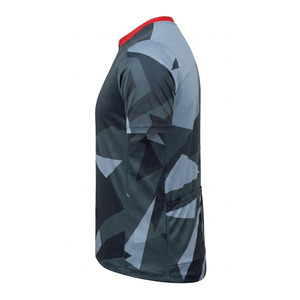 Camiseta Deportiva de Manga Corta con Estampado Geométrico para Hombre Ekin Impex, Cuello Redondo, Tejido de Punto de Secado Rápido, Corte Ajustado, Camisetas Personalizadas - Product Image 5