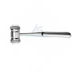 Maillet vétérinaire durable en acier inoxydable avec poignée confortable, structure de tête robuste, manipulation facile pour les soins canins - Product Image 6