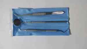 High Quality 3-Piece Manual Dental Examination Kit Basic Diagnostic Stainless Steel <b>Instruments</b> CE Certified By Grip Surgical - Product Image 6