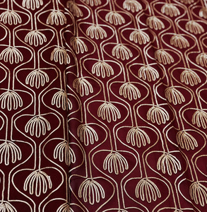 Luxury Coding <b>Embroidery</b> <b>Fabric</b> Heavy Embroidered Georgette Designer Dress <b>Fabric</b> African Wedding Party Wear Garment Material - Product Image 4