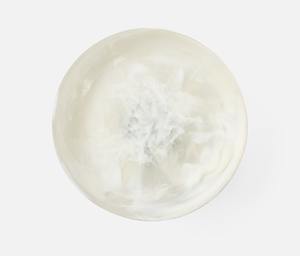 Tazón para Ensalada de Resina Pulida, Ecológico, Verde y Blanco, Hecho a Mano, Diseño Multivolteado, Moderno y Lujoso - Product Image 5