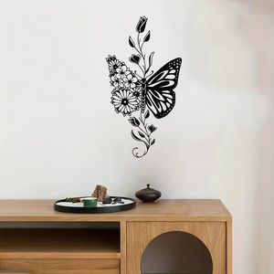 CIFbuy Decorazione da Parete Vintage Girasole in Ferro Battuto, per Giardino Botanico, Adatta a Più Stanze, Servizio di Montaggio Verticale in Metallo - Product Image 2