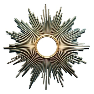 Well Selling Iron Mirror Art Irregular Circular Living Room <b>Metal</b> <b>Frame</b> Wall Mirror Decor Christmas Vintage Luxury Space Casual - Product Image 1