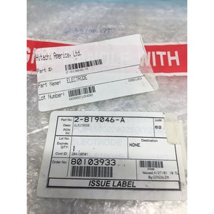 ÉLECTRODE HITACHI 2-819046-A, 125270 - Équipements et pièces semi-conductrices d'occasion fiables à l'échelle mondiale - Product Image 3