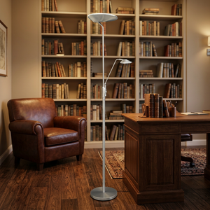 Nordic Style Mother and Son Floor Lamp <b>LED</b> Adjustable Angle Warm White Dimmable <b>Reading</b> for Living Room Bedroom <b>Lighting</b> Factory - Product Image 2